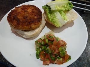 southern fried chicken burgers