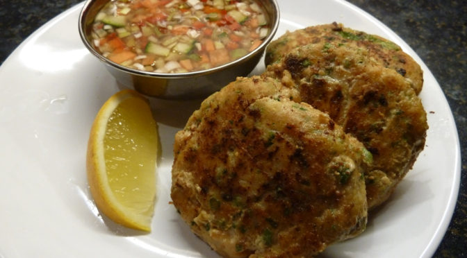 red thai curry fish cakes