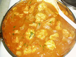 chicken dopiaza